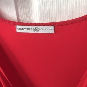 Red dress, Avon collection